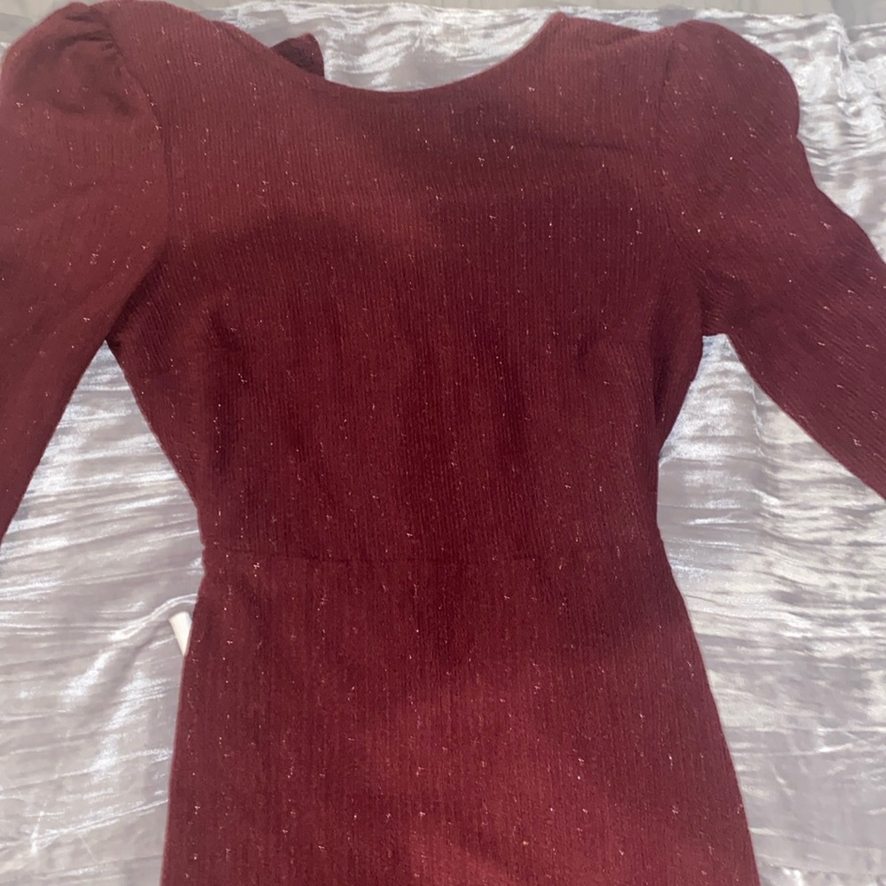 Beautiful burgundy dress